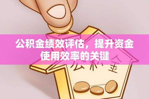 黑水公积金绩效评估，提升资金使用效率的关键