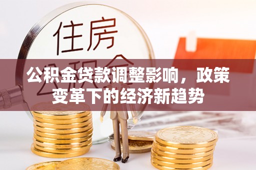 黑水公积金贷款调整影响，政策变革下的经济新趋势