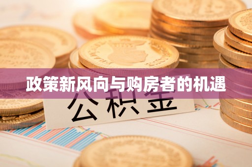黑水政策新风向与购房者的机遇